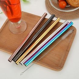 Drinking Straws Stainless Steel Reusable Straw High Quality Big Size F20223845