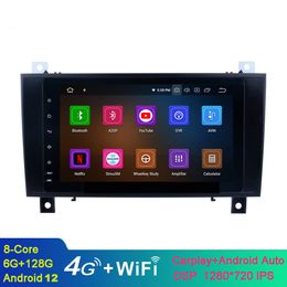 Double Din Car Video Radio Android for Mercedes Benz SLK Class R171 SLK200 SLK280 SLK300 2000-2011