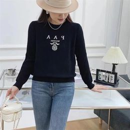 Kadın Kazak Kadın Tasarımcı Sweaters Moda Baskı Uzun Kollu Çılgın Kazanma Örgü Jumpers Coats Sweater Top