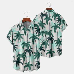 Men's Casual Shirts Long Sleeve Active Top Men Mens Printed Hawaiian Short Button Down Beach X Large Shirt