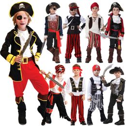 Special Occasions Umorden Halloween Costumes for Boy Boys Kids Children Pirate Costume Fantasia Infantil Cosplay Clothing 220922