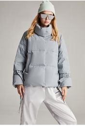Winter Women Duck-down Down Jacket Loose Clothing Outerwear Short Style Winter Coats for Womens aasdfsss