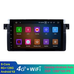 9 Inch Car Video Head Unit for BMW 3 Series 1998-2006 Android Radio Stereo GPS Navigation System with WiFi Bluetooth Mirror Link