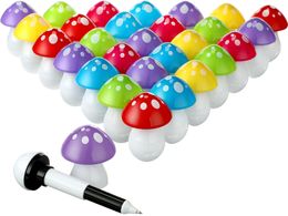 Ballpoint Pens Mini Pen Cute Cartoon Retractable Ball Fun For Kids Gifts Party Favours School Supplies Mushroom Style Drop Carshop2006 Am05G