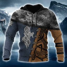 Men's Hoodies Men's & Sweatshirts Viking Armor Unisex 3D Print Autumn Fashion Sports Hoodie Spring Casual Streetwear Zip Hooded 5XL