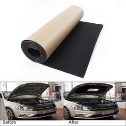 Interior Accessories 200x50cm Car Auto Soundproof Engine Silence Film Sound Proofing Deadening Insulation Cell Foam