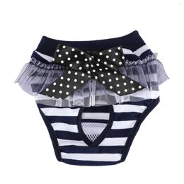 Dog Apparel Pet Clothing Sanitary Physiological Pants Kitten Diaper Washable Shorts Panties Menstrual Period Underwear Briefs