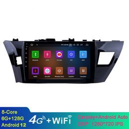 10.1 inch Android Radio Aftermarket Car Video Navigation for Toyota Corolla LHD 2013-2014 3G WiFi Mirror Link OBD2 Bluetooth Music