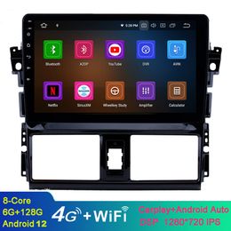 10.1 inch Android Car Video Radio for 2013-2016 Toyota Vios GPS with Touchscreen Bluetooth Backup Camera