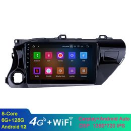 10.1 inch Android Car Video GPS Navigation for 2016-2018 Toyota Hilux LHD with WIFI USB Bluetooth Mirror Link