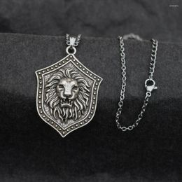 Pendant Necklaces 12pcs Hair Lion Necklace Men's Chain Choker Fashion For Jewellery