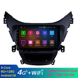 9 inch Car Video Radio Android Touchscreen Head Unit GPS for 2014-2015 Hyundai Elantra with AUX 3G support Steering Wheel Control