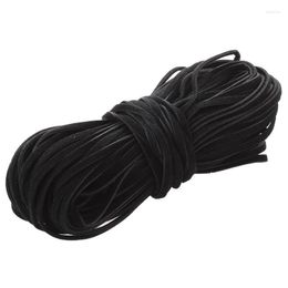 Clothing Yarn -18m Suede Leather String Ribbon Cord 2mm Black DIY Deco