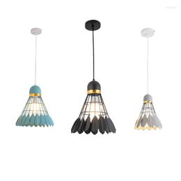 Pendant Lamps Badminton Lamp Lights Chandelier Lighting Led Hanglamp Loft Decor Light Fixtures Living Room Modern