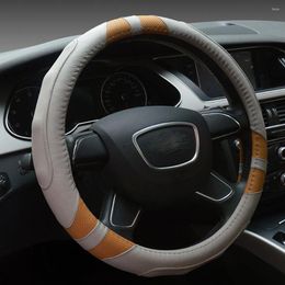 Steering Wheel Covers Universal Outer Dia Car Cover For Auto SUV Leather Size 36cm