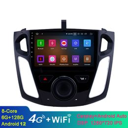 Android 9 inch Radio Car Video GPS Navigation for 2012-2015 Ford Focus with Bluetooth WIFI MUSIC support Backup Camera TPMS DAB