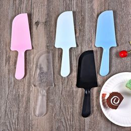 Plastic Knife Cake Cutter With Serrated Cake Tools Individually Packaged Disposable Knives DIY Kitchen Baking Accessories GWB15736