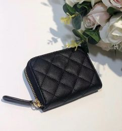 Designer coin purses Black Zipper Pocket Wallets Fashion clutch Wallets for Lady card holders Very cute Small leather bags