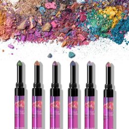 Eye Shadow Shiny Powder Waterproof Makeup Tool Fashion Metallic Chameleon Pen Non-smudge Stick Single Head For