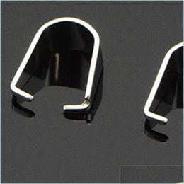 Clasps Hooks 1000Pcs Strong 316L Sier Stainless Steel Pendant Pinch Clip Clasp Hooks Bail Connector Diy Jewelry Finding 1101 Q2 Dr Dhwlg