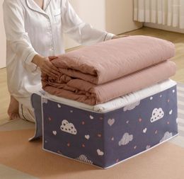 Clothing Storage Foldable Bag Clothes Blanket Quilt Wardrobe Closet Organizer Home Pillow Dust Proof Under Bed Pouch Accessories Supplies