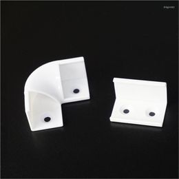 Lamp Holders Corner Profile Connector 90 Degree And 180 Link For 16mm Wide Half Round 45 Strip Aluminium