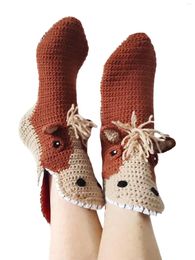 Men's Socks Women S Knit Crocodile Funny Novelty Animal Winter Warm