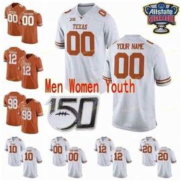 Sj NCAA College Jerseys Texas Longhorns 8 Shipley 80 Brayden Liebrock 81 Sam Acho 84 Kennedy Lewis Marquise Goodwin Custom Football Stitched