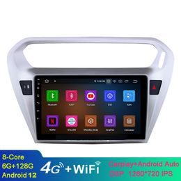Car Video Multimedia Player 9 inch Android Radio for 2013 2014 Peugeot 301 Citroen Elysee C-Elysee with Bluetooth USB WIFI