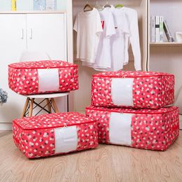 Clothing Storage Household Quilt Dust-proof Bag Wardrobe Blanket Clothes Moisture Proof Organiser Luggage Portable Packing