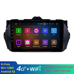 9 Inch Android Car Video GPS Navigation for 2016-SUZUKI Alivio with Bluetooth USB WIFI Mirror Link 1080P