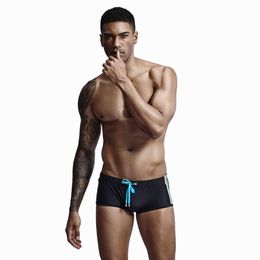 Men's Swimwear Beach LaceUp Rope Boxer Sexy Solid Color CloseFitting Briefs Surfing shorts Sale Sunga Gay J220913