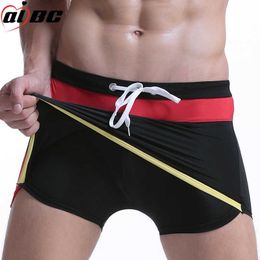 Men's Swimwear New European And American Men Fashion Hot Spring Lace Up Fast Dry Fitness Sports Beach Holiday Surf Shorts J220913