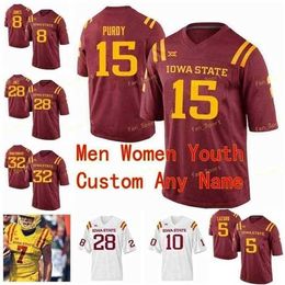 Sj NCAA College Jerseys ISU Iowa State Cyclones 18 Hakeem Butler 2 Sean Shaw Jr. 23 Matthew Eaton 24 Sj hnnie Lang 76 Ray Lima Custom Football