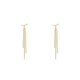 Fashion Chandelier Earrings For Woman Luxury Gold Designer Earring Silver Tassel Dangle S925 Silver Needle Wedding Gifts 22092409WA