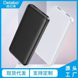 10000mAh Slim Power Bank Portable External Battery Charger 10000 mAh Dual USB LED Powerbank For Samsung Xiaomi