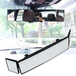 Interior Accessories Universal Car Truck Van Pickup Clip On Rear View Convex Mirror Driving Safety Wide Angle Rearview Blind Spot Mirrors