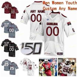 Sj NCAA College Jerseys South Carolina Gamecocks 11 Pharoh Cooper 13 Shi Smith 14 Connor Shaw 18 OrTre Smith 25 AJ Turner Custom Football