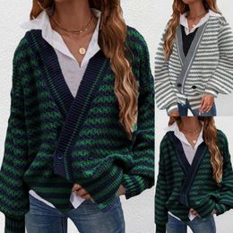 v neck sweater vest womens UK - Women's Sweaters Womens Oversized V Neck Knit Sweater Vest Tunic Long Sleeve Top