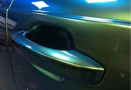 Super Glossy Metallic Jungle Green Vinyl Car Wrap Foil Air Metal Forest Green Film Vehicle Wrapping 1 52x18m 5x59ft267P