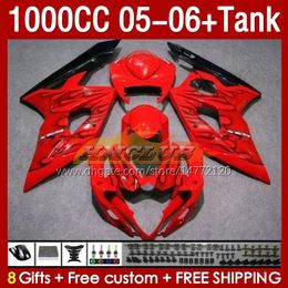 Fairings & Tank OEM For SUZUKI GSX-R1000 GSXR 1000 CC K5 GSXR1000 2005 2006 Body 157No.67 GSXR-1000 GSX R1000 2005-2006 1000CC 05 06 Injection Mould Fairing black flames