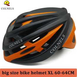 Cycling Helmets bicycle helmet big size XL Cycling aero helmet kask men road mountain bike helmet Ultralight Mens riding Cycling MTB helmets T220921