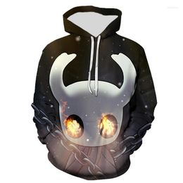 Men's Hoodies Men's & Sweatshirts 3D Printed Casual Men Women Children Hollow Knight Streetwear Boy Girl Kids Fashion Long Sleeve Cool