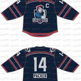 Gla C202 Metropolitan Riveters 2021 22 Hockey Jersey Men Women Youth Custom Any Number Any Name