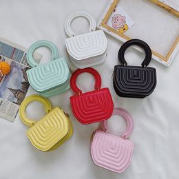 Backpacks Little Girls Mini Purses and Handbags for Young Waterproof Messenger Bag Child Handbag Kids Embossing Party Bags Girl 220924