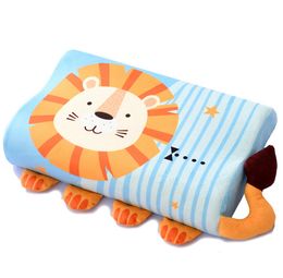 Pillows Kids Memory Foam Neck Fiber Slow Rebound Soft Baby Cartoon Printing Children Children's Bedding L220924