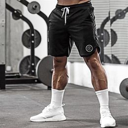 Men's Shorts Muscle Guys Joggers Gym Men Bodybuilding Clothing Fitness Mens Mesh Sporting Basketball Workout With Pocket