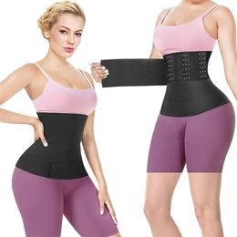 Women's Shapers Waist Tummy Trainer Bandage Wrap wear Belt Stretch Bands Body Reductive Postpartum Slimming Sheath Woman 220923