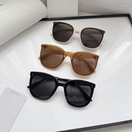 Sonnenbrillen polarisierte klare Linsen unregelmäßige runde Männer Frauen Mode Vintage Polycarbonat 2022 Luxusmarken Unisex