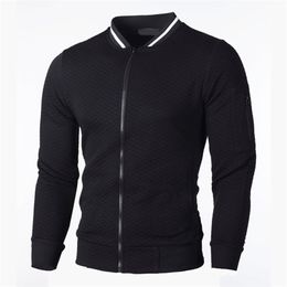 Men's Hoodies Sweatshirts MRMT Brand Men's Plaid Sweatshirts Zipper Men Sweatshirts Stand Collar for Male Casual Man Zipper Sweatshirt Clothing 220924